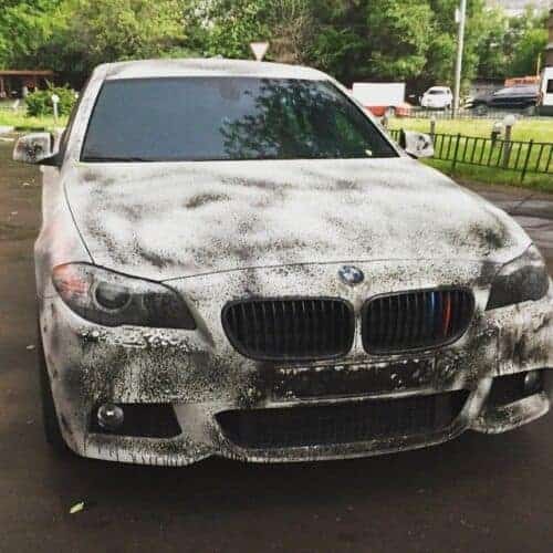 BMW dirty