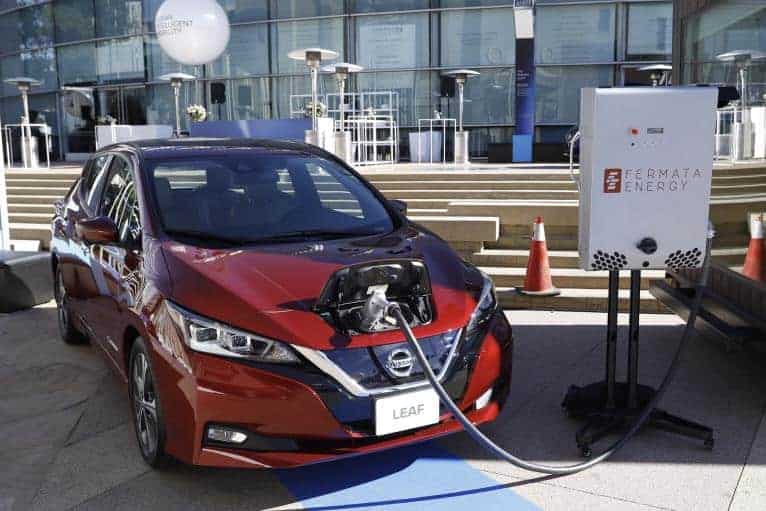 LEAF Nissan Energy Share