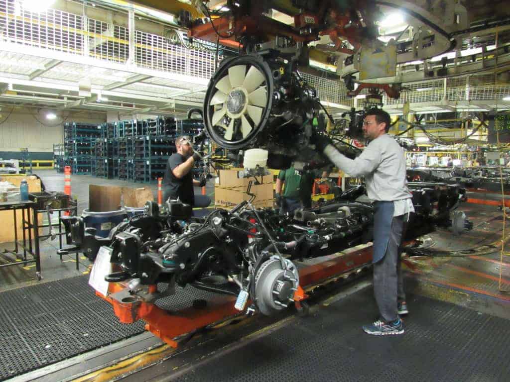 GM Flint Assembly Duramax Diesel Engine