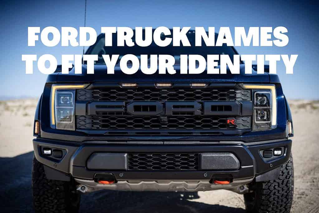 Ford Truck Names To Fit Your Identity
