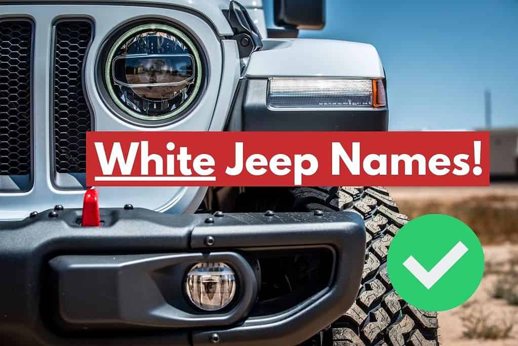 Names For A White Jeep