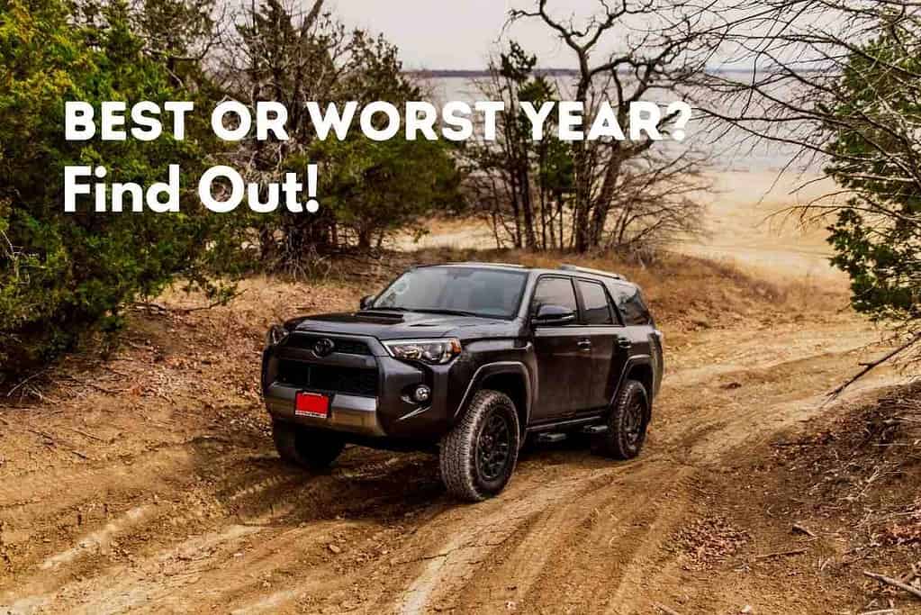 Best Years For The Toyota 4Runner 1
